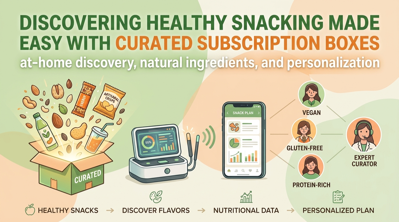 Discovering Healthy Snacking Made Easy with Curated Subscription Boxes